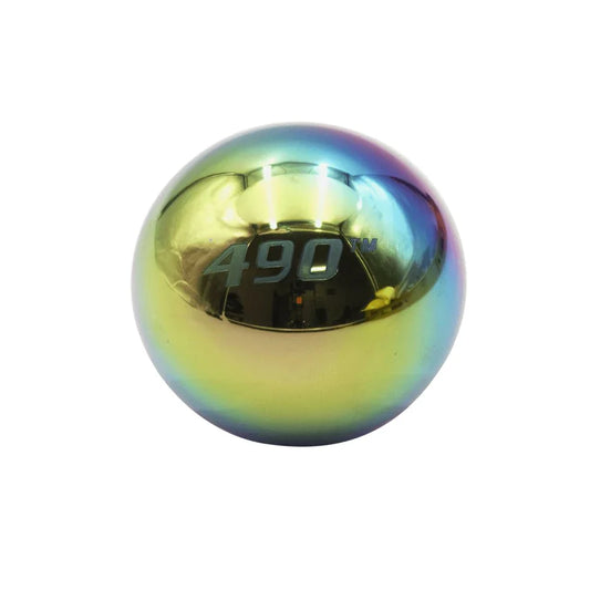 Blox Racing 490 Limited Series Spherical Shift Knob 10x1.25 - NEO Chrome - BXAC-00241-NEO